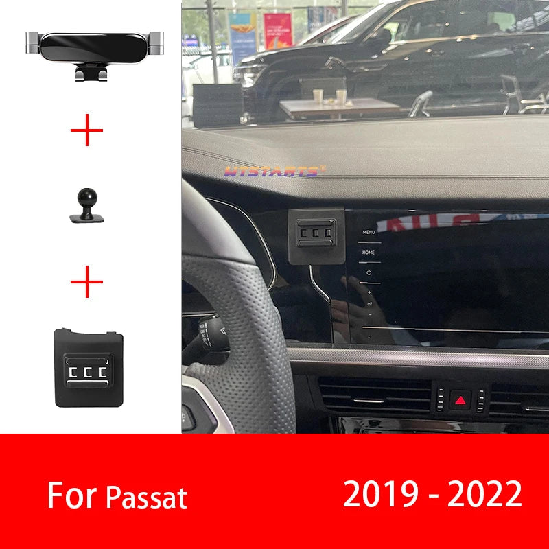 Car Phone Holder Mobile Mount Stand For Volkswagen Passat B7 B8 B9 2011-2023 Adjustable GPS Special Navigation Bracket CM World