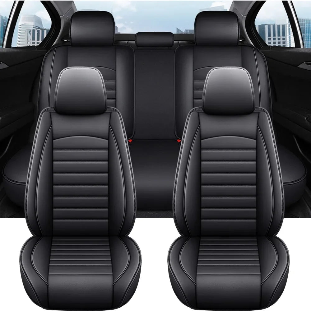 Full Coverage Pu Leather Car Seat Covers for Mercedes A-Class W168 W169 W176 W177 A-Klasse A160 A180 A190 A200 Car Accessories CM World