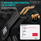50W Plastic Welder 1000-200PCS Hot Stapler Plastic Repair Kit, Plastic Bumper Soldering Iron 2-in-1 For Car Bumper Crack Repair CM World