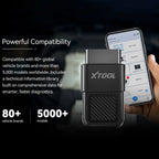 XTOOL A30X Bluetooth Scanner With Extension cable Bi-directional OBD2 Code Reader 26+ Function Over 5000 Car Free Update PK A30M