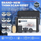THINKCAR THINKSCAN 689BT Diagnostic Tool with Lifetime Free Update Full System ECU Coding 34 Reset CANFD DoIP Obd2 Car Scanner Car Mobile World