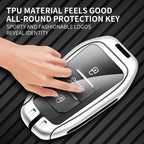 Car Zinc Alloy Key Case Bag For Peugeot GTLine 207 307 407 208 308 408 508 2008 3008 4008 5008 RCZ Car Key Chain Metal Key Shell