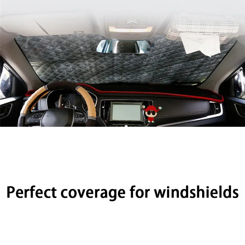 Car Covers Auto Sun Snow Cover Protector Universal Fit For Sedan Suv Dust Rain Snowproof Car Accessories CM World