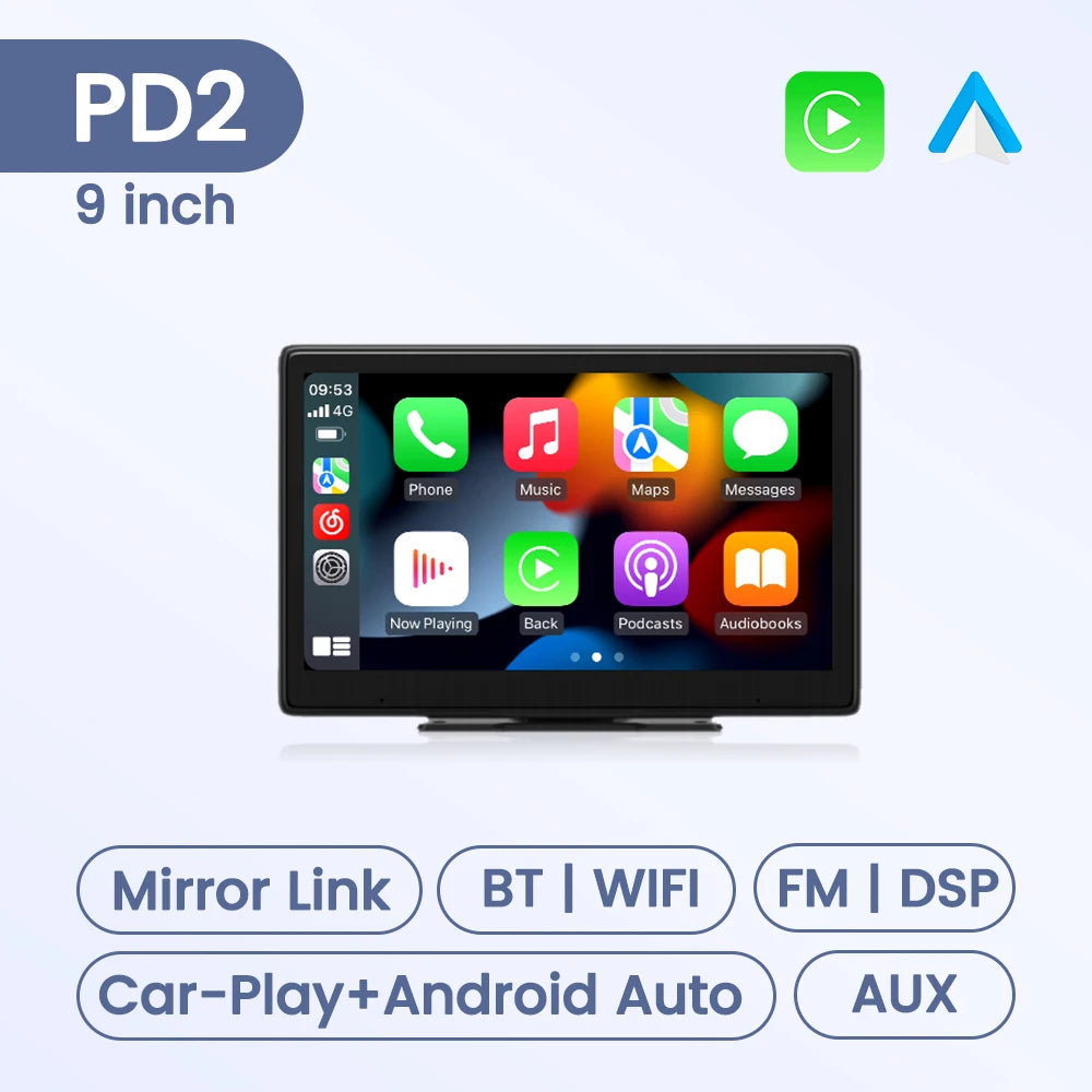 New Universal Expansion Holder For MP5 Car Radio Stereo Carplay Multimedia Player Compatible With Screen 6.86/7/9/10.26 Inch CM World