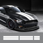 Car Stickers Auto Hood Bonent Roof Tail Decor Decal For Ford Mustang GT500 GT350 GT Graphics Stripes Kit Vinyl Tuning Cover
