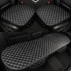 Comfortable Napi Four Seasons Universal Seat Cushion Car Seat Cushion Star Embroidered Back Row Anti slip Five seater CM World