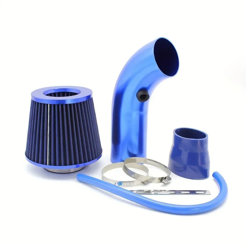 Universal Car Cool Air Intake Kit 76mm Car Refitted Winter Mushroom Head Air Filter Aluminium Automotive Filter Car Accessories CM World