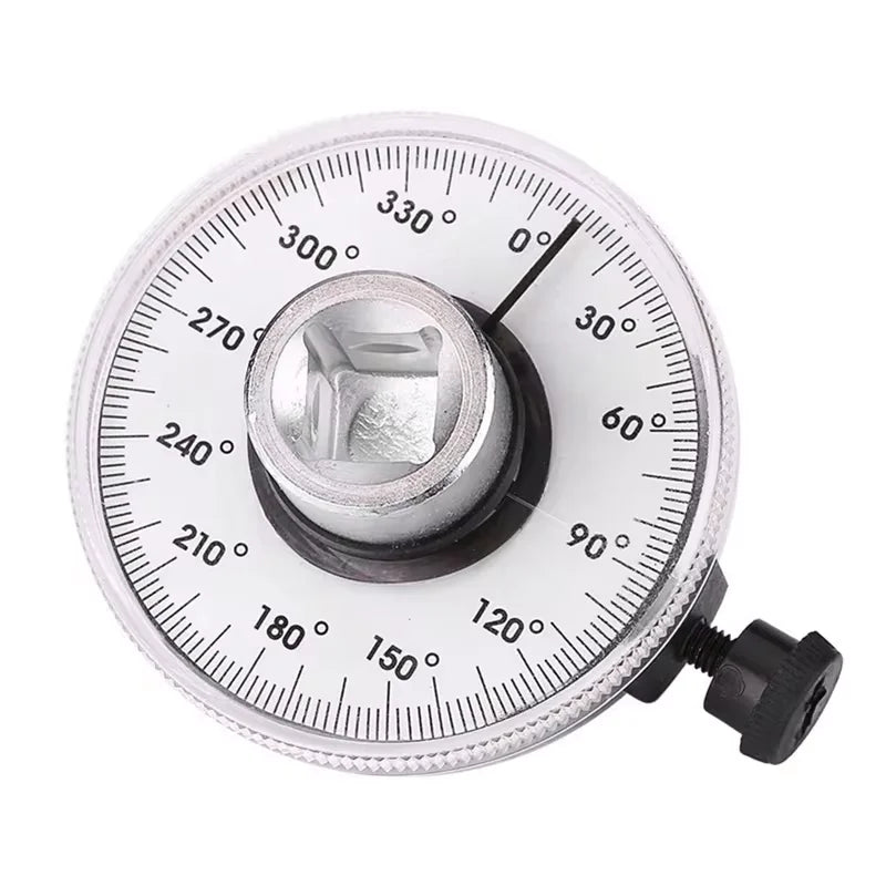 1/2 Inch Adjustable Torque Wrench Torque Meter Dial Automotive Disassembly Tool Calibrated In Degree Hand Spanner Repair Tool
