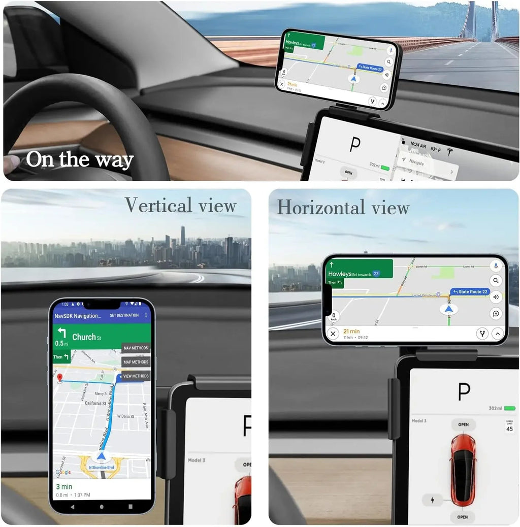 for BYD Atto 3 HAN TANG Seal Car Phone Holder Mount Adjustable Magnetic Phone Holder Car Screen Side Phone Support Frame CM World