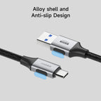 Hagibis USB C Cable USB A to USB C Charger Cord Fast Charging High Speed Data for iPhone 17 16 Pro iPad Pixel Samsung Carplay