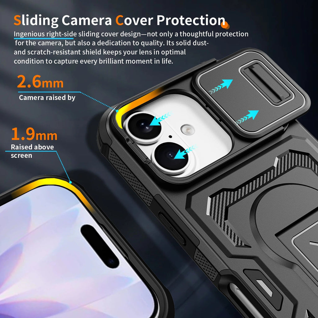 Anti-Shock Cover with Long Strap Crossbody Case for Iphone 16 Pro Max 17 Air 18 Pro 16e 17e Iphone16 Iphone17