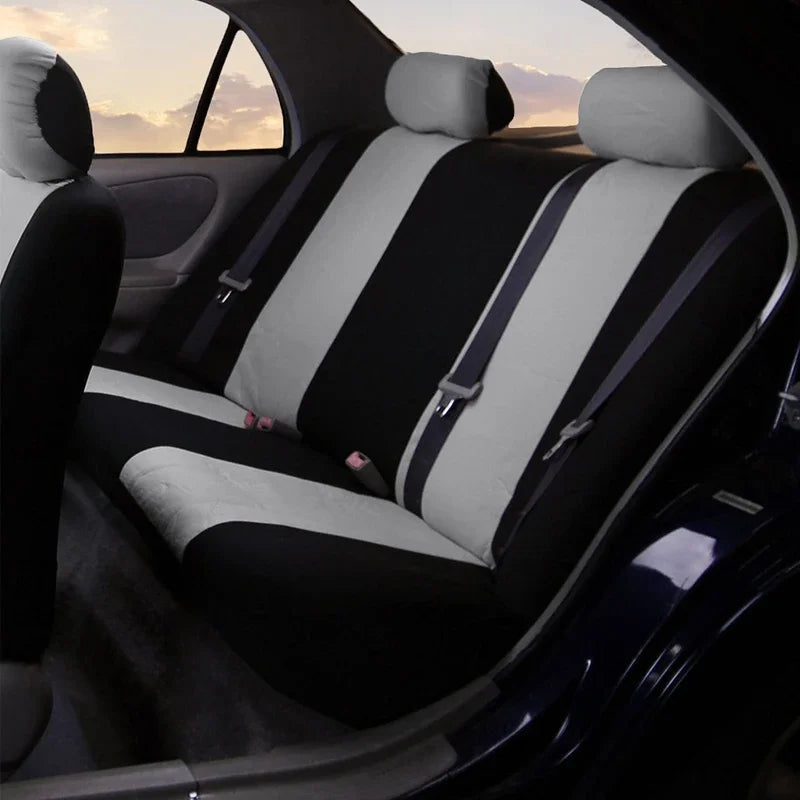 Full Interior Car Seat Cover for Universal Motors Fit Universal Automotive Seat Protector Cover Car Mobile World