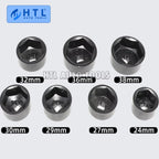 3/8" Drive Oil Filter Wrench Socket Kit 24 27 29 30 32 36 38mm For GM Opel Vauxhall Car Repair Tool