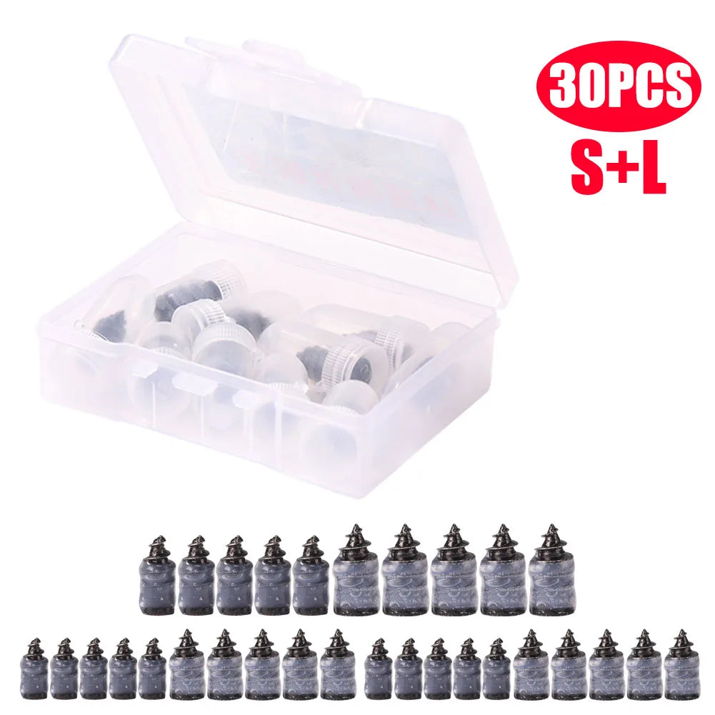 10-50pcs Vacuum Tyre Repair Nail Tire Puncture Screws Motorcycle Fittings Tubeless Wheel Repairs Punctures Kit Patches for Car