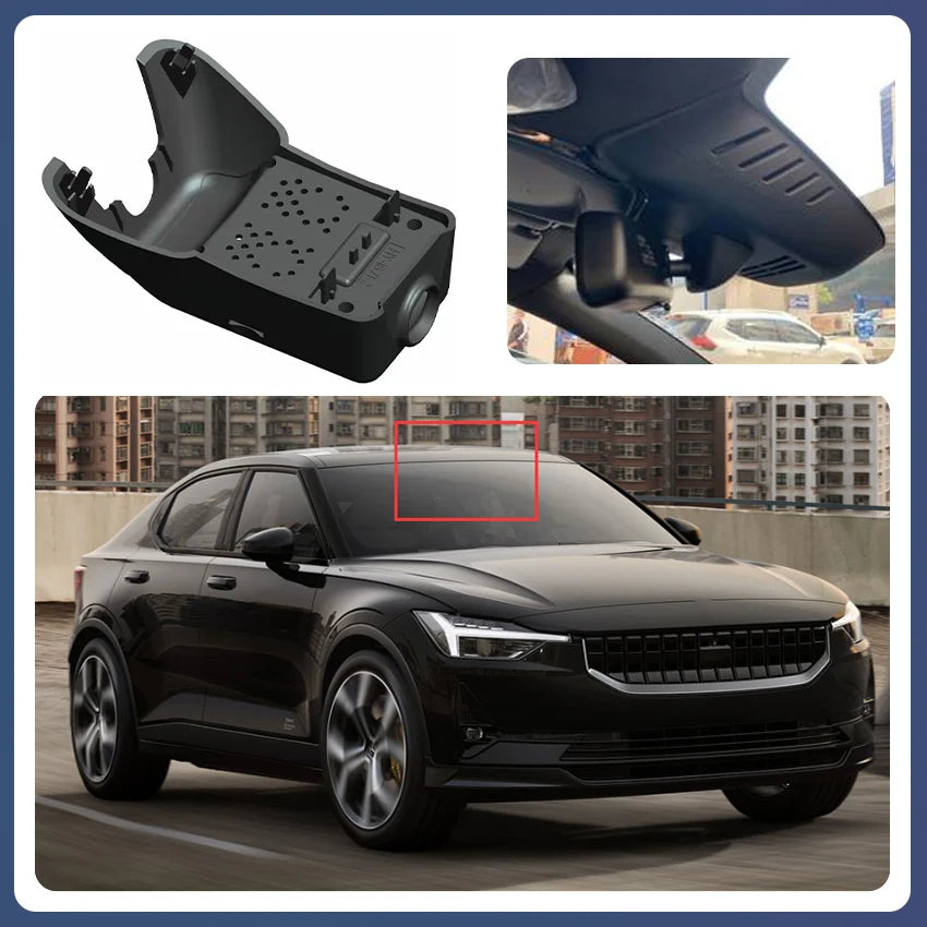 4K Dash Cam For VOLVO XC90 XC60 XC40 S90 V90 S60 V60 S80 XC70 C40 EC40, Plug and Play Dashcam Camera Wifi Car DVR For Polestar 2 Car Mobile World