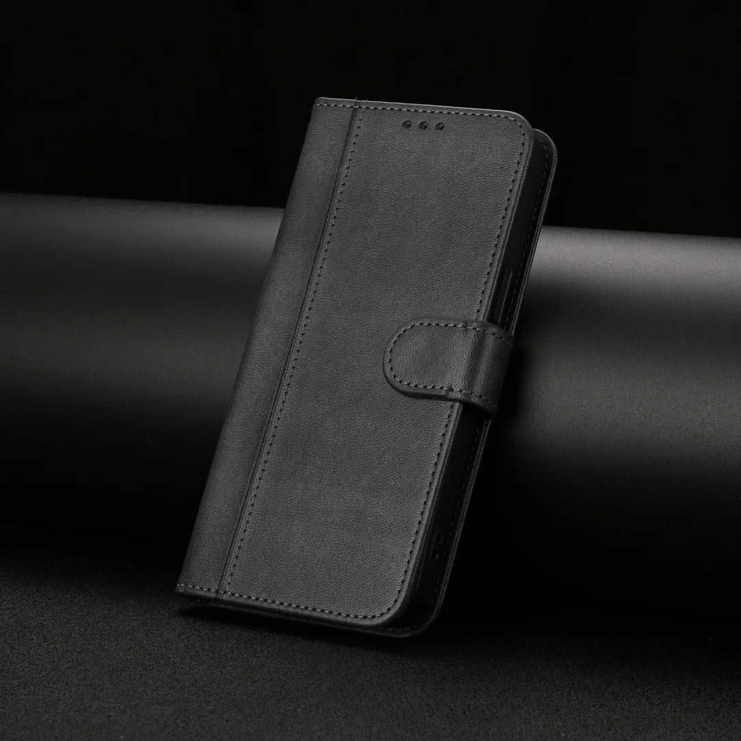 Leather Magnetic Flip Wallet Case For Redmi Note 15 Pro Plus 15 Pro 15 14 Pro Plus 14 Pro 14s 14 Phone Book Case Cover Car Mobile World