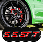 Waterproof 56mm Car Wheel Center Hub Cap Covers Sticker Rim Emblem Badge Decal for Ford Kuga Transit Mondeo Focus