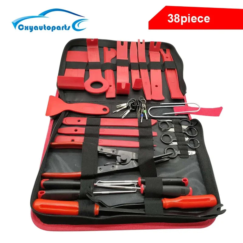 Car tools Car Interior Disassembly kit plastic trim removal tool car clips puller diy Panel Tools for auto trim puller set CM World
