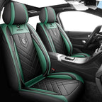 1pcs All inclusive seat cover full leather car seat cushion Driver's seat cover or passenger seat cover all season universal pad Car Mobile World