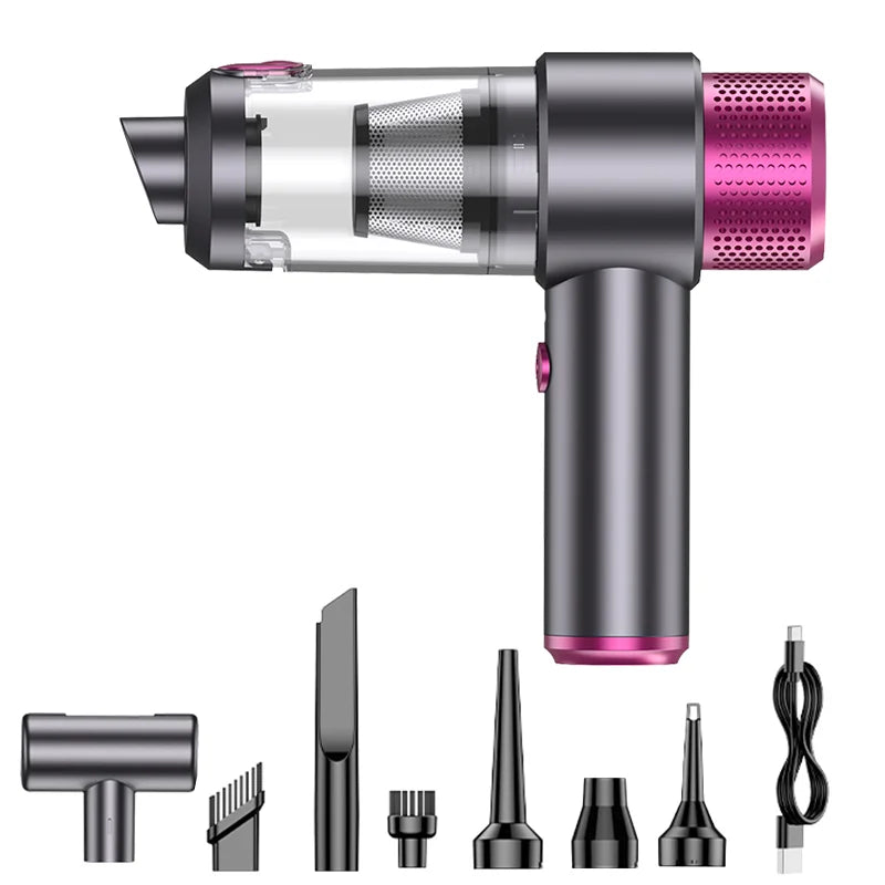 21000Pa Wireless Portabale Car Vacuum Cleaner Handheld Cordless Handheld Vacuum High-power Vacuum Cleaner for Car Home Office