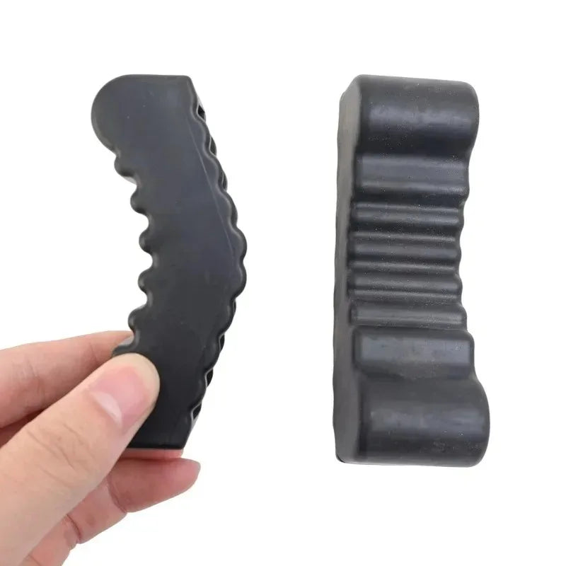 Weld Floor Frame Rail Adapter Jack Rubber Car Jack Lift Pad Stand Car Slotted Lift Jack Stand Rubber Pad Car Repair Tools CM World