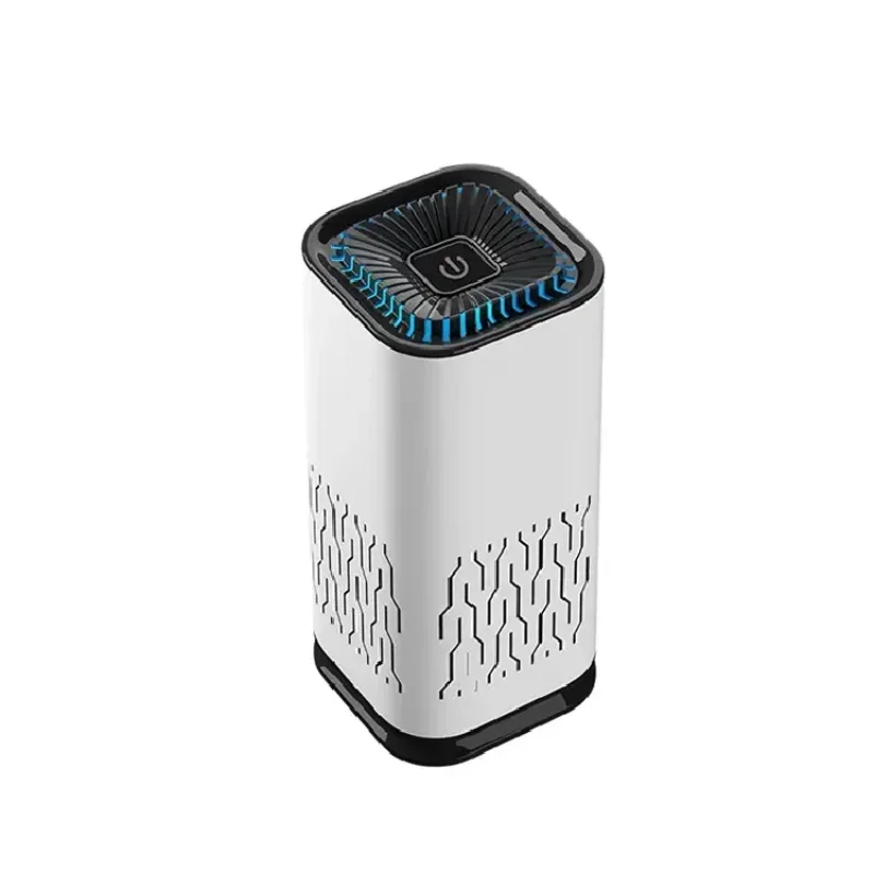 Auto small air purifier negative ion car cleaners HEPA fresh agent air filter dusty smoke smell removal, bedroom, office CM World