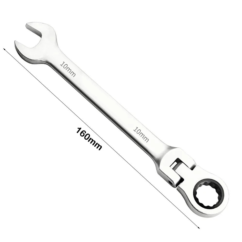 Dual Heads Dual Heads Ratchet Wrench Quick Release 72 Teeth Reversible Ratchet Spanner Ratcheting Combination Wrenches