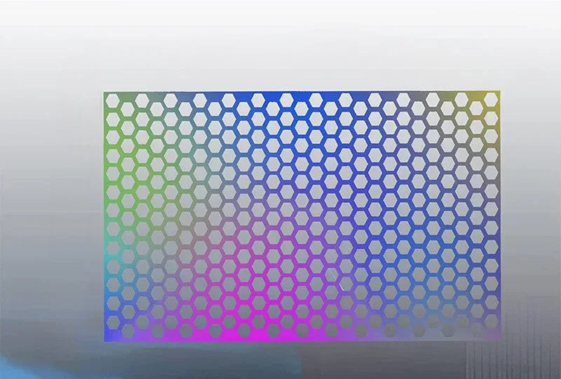Car Honeycomb Stickers Car Stylish Tail Lights DIY Hollow Protector Decals Auto Rear Lamp Decoration Wrap Film Sticker Car Mobile World