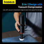 Baseus A5 16000Pa Wireless Car Vacuum Cleaner Powerful Portable Handheld Automotive Mini Vacuum Cleaner for Car Home PC Machine Car Mobile World