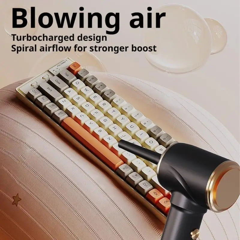 Rechargeable Handheld Car Vacuum, ABS Interior Cleaner for Upholstery, Mats, Crevices and Console Dust Removal X37F Car Mobile World