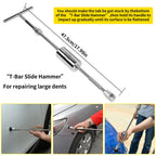 PDR Car Dent Repair Tools Kit LED Line Board Crowbars Rubber Hammer Pump Wedge Dent Removal Lifter Induction Heater Hand Tool Ki