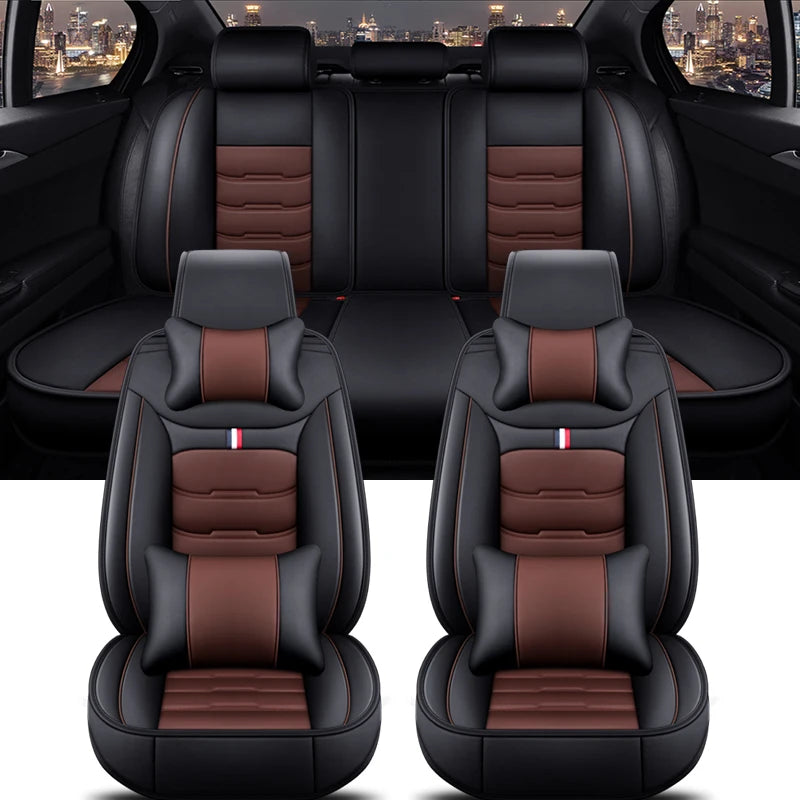 Universal Car Seat Cover for VW All Models Polo Golf Passat CC Touran Tiguan Toureg Touareg Phaeton T-ROC Accessories Interior