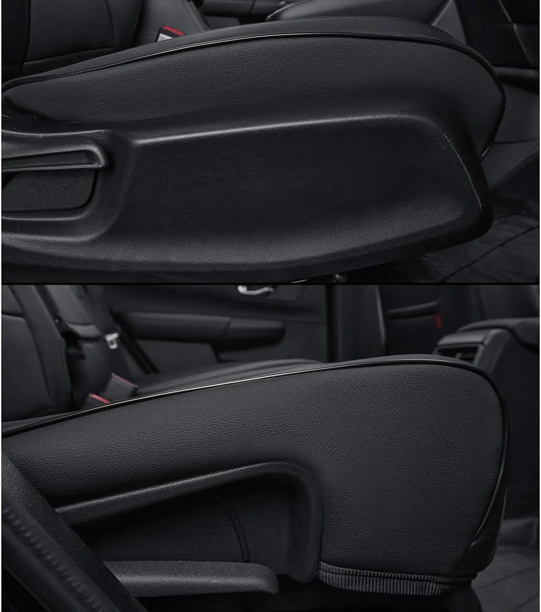 EKR Custom Fit Car Seat Covers Leather Full Set For Honda CRV 2023 2024 2025 2026 LX/EX/ EX-L/Sport/Sport Touring Waterproof Leather Cushion Seat Protective Cover