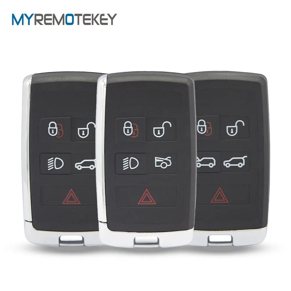 REMTEKEY FCC KOBJXF18A 5Button Smart Key Shell Case for Land Rover Range Rover Sport Jaguar XF XJ EX F-Pace F-Type 2018 2019 CM World