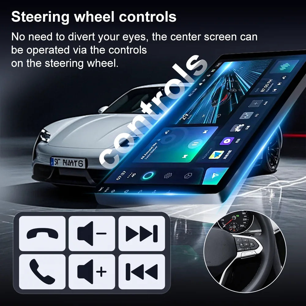Android 16 Car Radio 9.7 inch For Subaru Outback 4 BR Legacy 5 2009 - 2014 Multimedia Video Player Navigation GPS Stereo Carplay CM World