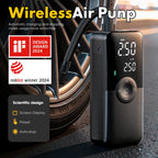 CARSUN Portable Tire Inflator Rechargeable Electric Inflator For Car  Bicycle Digital Air Compressor Football Ball Inflator Pump CM World