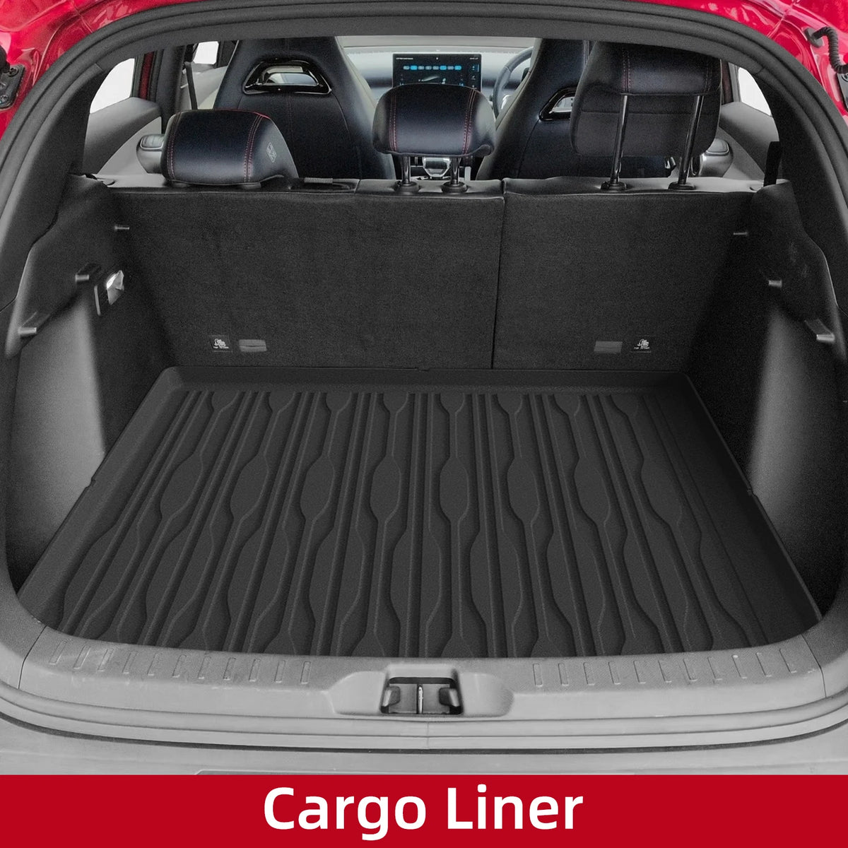 LUCKEASY Right Drive for BYD ATTO3 ATTO 3 YUAN PLUS 2023 2024 Car Floor Mats Protective Mat Cargo Liner Trunk Pad Accessories