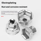 NEW 27/32/36MM Socket Wrench Auto Car Oil Filter Wrench Socket Remover Tool Suitable For Most Car Models Oil Filter Caps Car Mobile World