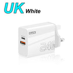 240W Fast Charger USB Type C PD Cable Fast Charging Quick Charge 3.0 Adapter For iPhone Xiaomi Samsung Oneplus Pixel Cellphones Car Mobile World