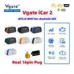 Vgate ICar2 OBD2 OBD 2 Scanner ELM327 WIFI Bluetooth Auto Diagnostic Car Code Reader OBD 2 ELM 327 V2.2 ICar 2 Scan Tool