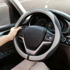 Leather Car Steering Wheel Cover Universal Steering Wheel Covers Car Accessories Interior Non-slip Steering Wheel Grip O/D Type CM World
