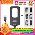 THINKCAR Tkey 101 Car Key Programmer With 6 Keys Frequency Detection Car Remote Control Key Tools For THINKCAR 689BT MUCAR 892BT CM World