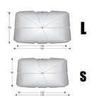 Folding Car Sunshade Umbrella Front Windshield Heat Insulation Sun Protector for Vehicle Interior Summer Travel Car Accessories