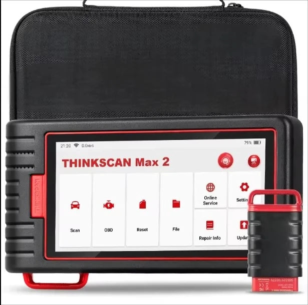 Thinktool Thinkscan Max 2 All System Vehicle Diagnostic OBD-II Scanner 28 Hot Resets Professional Automotive Scan Tool Car Mobile World