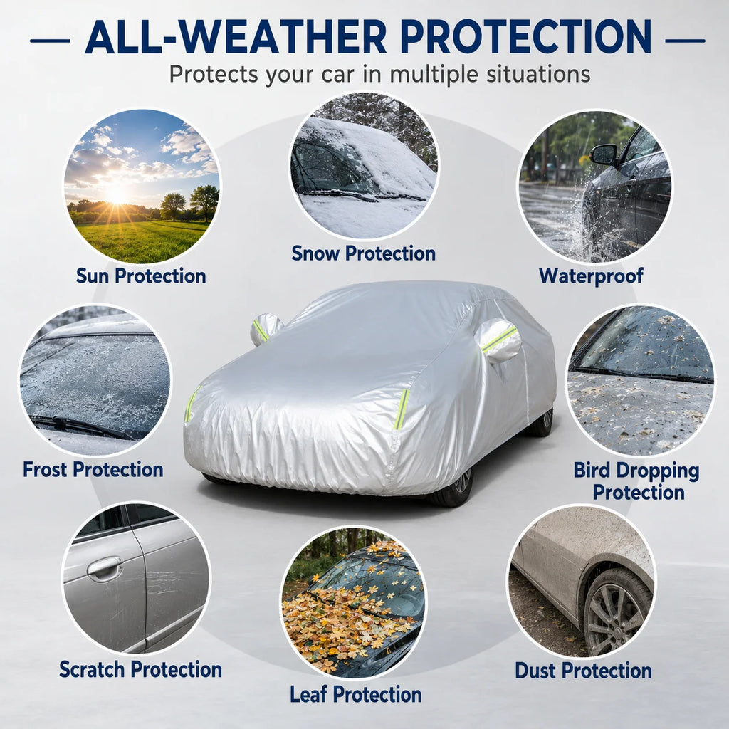 For Mitsubishi Lancer 2017-2024 Exterior Car Cover Custom Fit Car Sun Protector Waterproof Dustproof Car Outdoor Protection