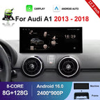 Car Video Multimedia player Stereo for Audi A1 2013 - 2018 Android 16 Wireless Carplay WiFi Auto Accessories GPS Navigation BT CM World