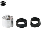 Auto Car Air Intake Turbine Refit Turbo Gas Fuel Oil Saver Fan Turbo Supercharger Turbine Fit for Air Intake Hose Dia 65-74mm CM World