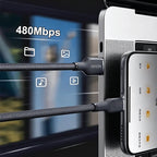 120W Type C to Type C/USB to Type C Super Fast Charging Cable Matte Surface  Data Transfer Speed FOR iPhone Xiaomi Samsung