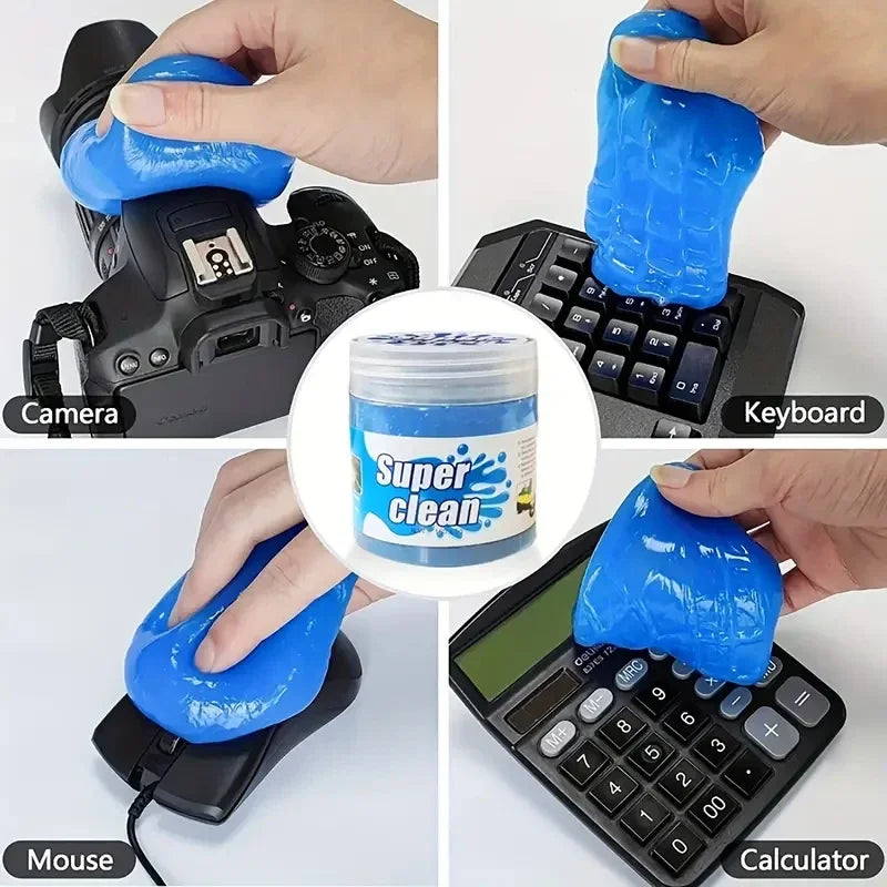 Reusable Magic Air Car Outlet Dust Soft Mud Super Clean Slime Dust Cleaner - Universal Gel Dust Slime Cleaner For Car Vents