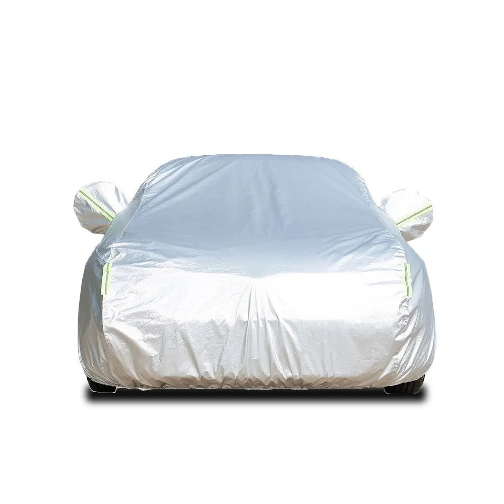 Full-coverage car cover all-season use thickened with cotton, waterproof and hail-resistant, sunshade and UV protection for cars Car Mobile World